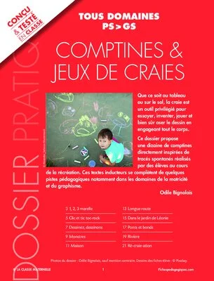 Comptines et jeux de craie