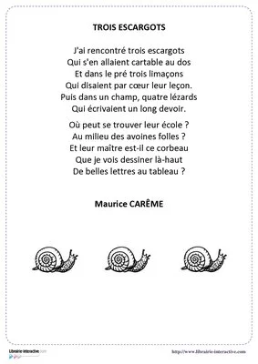 14 poésies sur le thème de l'école