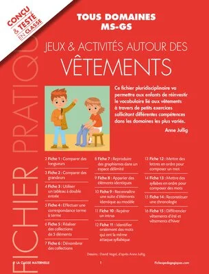 Jeux et activités autour des vêtements
