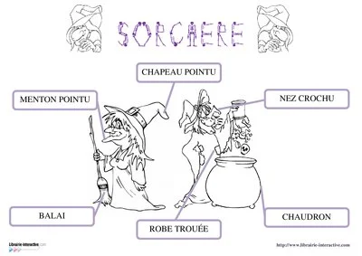 Vocabulaire de la sorcière