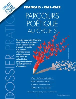 Parcours poétique au Cycle 3