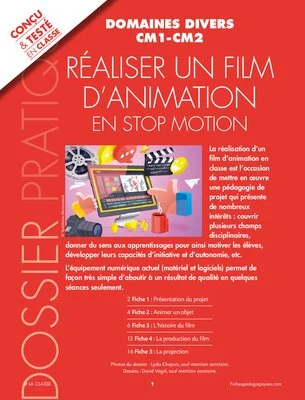 Réaliser un film d'animation en stop motion