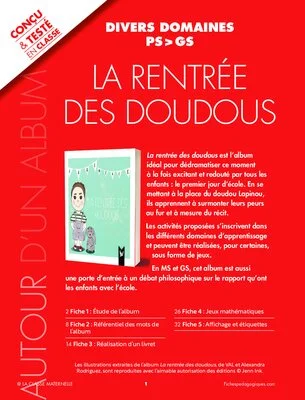 La rentrée des doudous