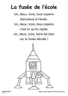 La fusée d'école