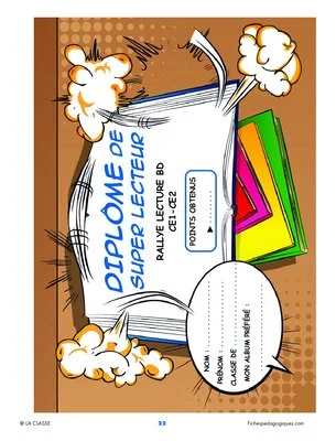 Rallye lecture BD CE1-CE2