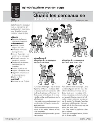 Psychomotricité (5) / Cerceaux