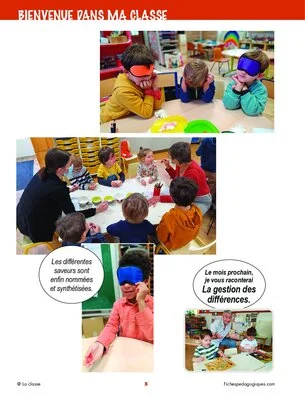 Bienvenue dans ma classe : la Semaine du Goût