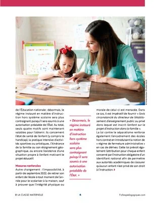 L'école à partir de 3 ans, c'est désormais obligatoire