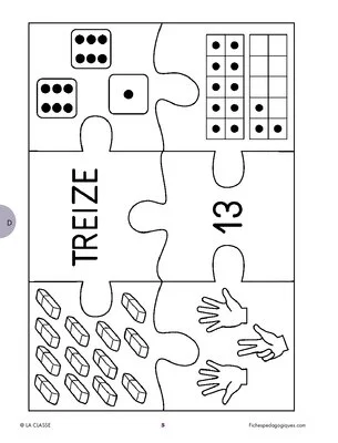Puzzles numériques de 10 à 20