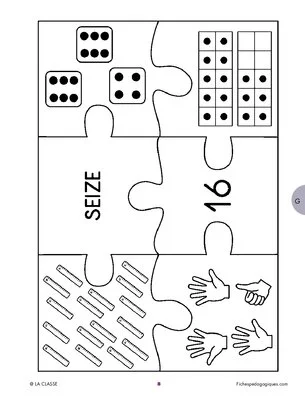 Puzzles numériques de 10 à 20