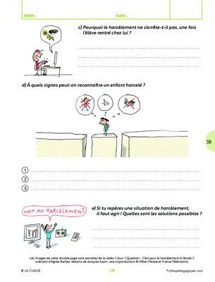 Contre le harcèlement scolaire
