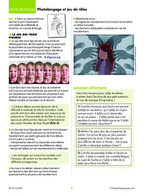 Contre le harcèlement scolaire