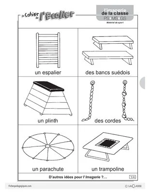 L'imagerie : le matériel de sport