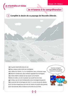 Je m'entraîne et révise avec les Mystik's - Français CP (Période 5)
