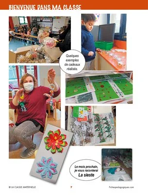 Bienvenue dans ma classe : les cadeaux de Noël