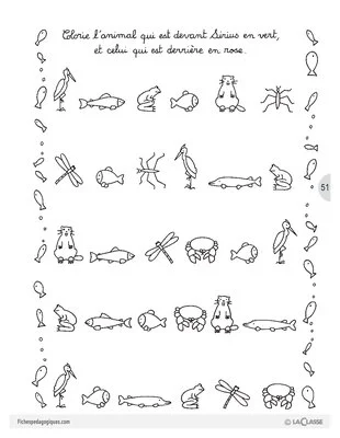Sirius le petit poisson (6) / Lecture suivie