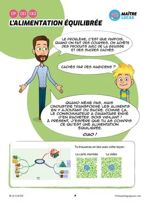 L'alimentation équilibrée
