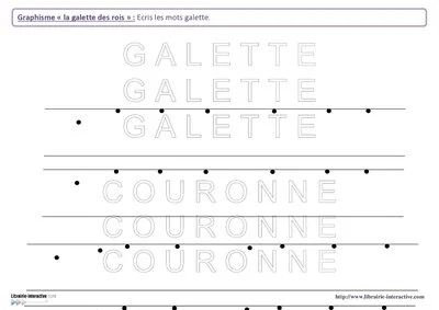 Graphisme de l'épiphanie