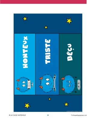 Les affichages de Mysticlolly : la fusée des émotions