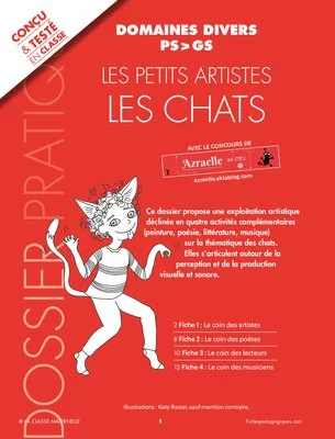 Les petits artistes : Les chats