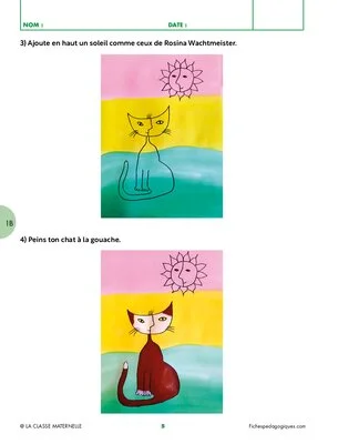Les petits artistes : Les chats