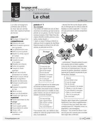 Cajolicomptines (6) / Le chat