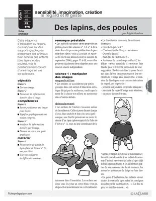 Des lapins, des poules (Image)