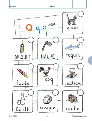Des lettres et des mots