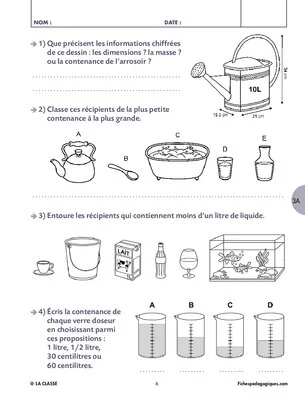 Grandeurs et mesures