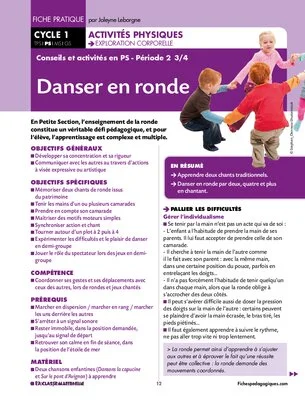 Conseils et activités en PS