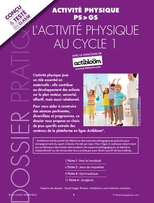 L'activité physique au Cycle 1