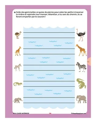 Activités gommettes