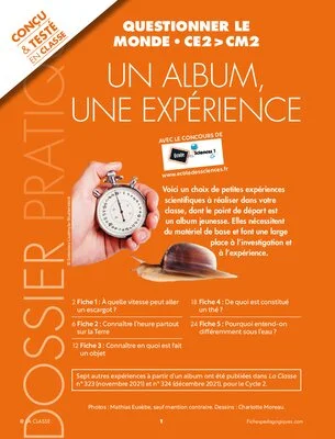 Un album, une expérience (CE2-CM1-CM2)
