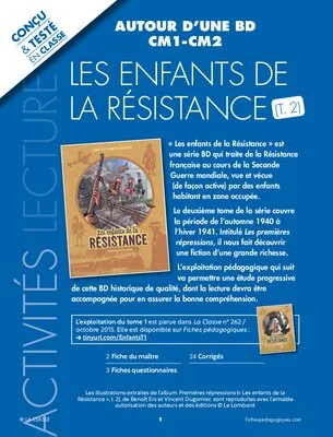 « Les enfants de la résistance » (Tome 2)