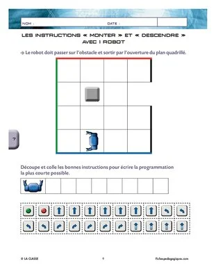 Code robot - Intitiation à la programmation