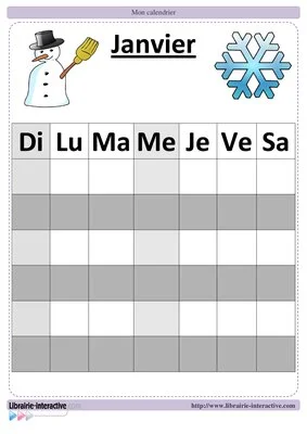Calendrier annuel