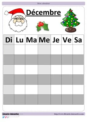 Calendrier annuel