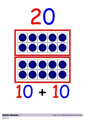 Bande numérique 1 à 20