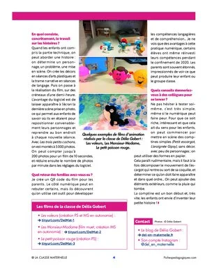 « Mes élèves ont créé un film d'animation »