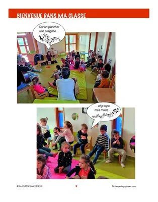 Bienvenue dans ma classe : l'invitation à la crêche
