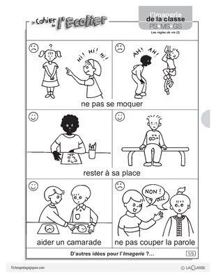 Imagerie: les règles de vie (2)