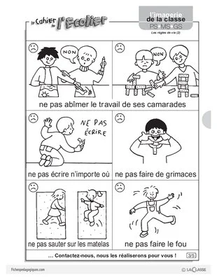 Imagerie: les règles de vie (2)