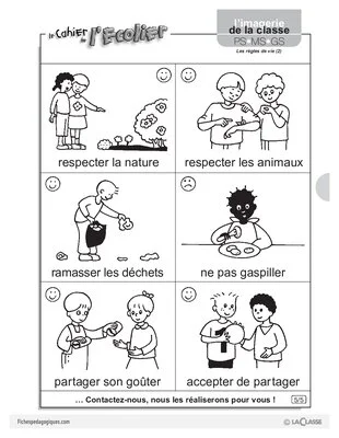 Imagerie: les règles de vie (2)