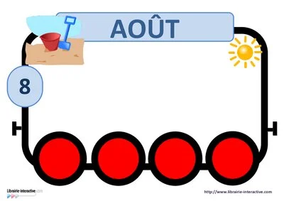 Le train des mois