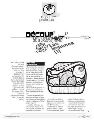 Découp'images: les légumes (1)