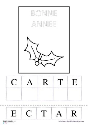 Vocabulaire de la bonne année
