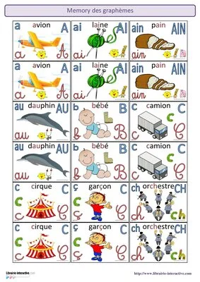 Memory des graphèmes
