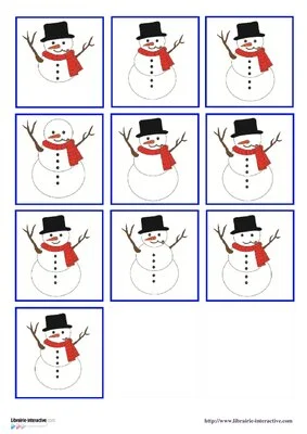 Le bonhomme de neige incomplet