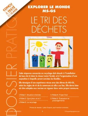 Le tri des déchets