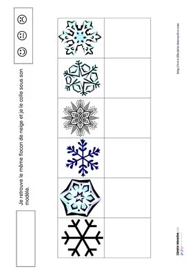 Flocons identiques